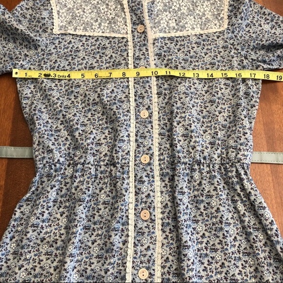 PANTEL | Blue floral & lace cottagecore mi… - Picture 10 of 16